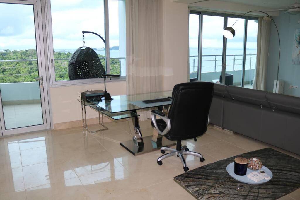 18G Luxury Oceanview With Roof Top Pool Apartment Arraijan Bagian luar foto