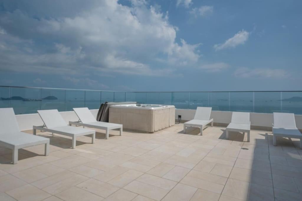 18G Luxury Oceanview With Roof Top Pool Apartment Arraijan Bagian luar foto